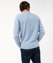 Pull en maille fine mouchetée homme[MISSING]